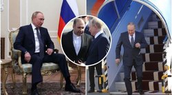 Paskelbė įtarimus, kad susitikime su Irano ir Turkijos lyderiais galėjo dalyvauti Putino dubleris (tv3.lt fotomontažas)