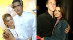 Ryanas Reynoldsas ir Melissa Joan Hart bei Ryanas Goslingas ir Sandra Bullock (nuotr. Vida Press)
