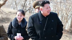 Kim Yo Jong ir Kim Jong Unas (nuotr. SCANPIX)