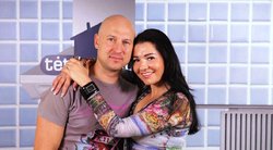 Algirdas Radzevičius su žmona (nuotr. TV3)