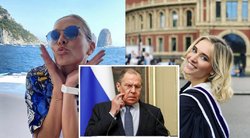 Sergejaus Lavrovo podukra apipilta turtais (instagram.com ir SCANPIX nuotr. montažas)