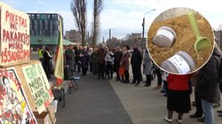 Protestas Kaune (tv3.lt koliažas)
