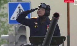 A. Omurbekovas parade (nuotr. YouTube)