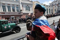 Karas Ukrainoje. Rusai pabūgo Ukrainos smūgių: penki regionai atsisako rengti Pergalės dienos paradus