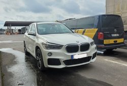 Baltarusis pasienyje neteko „BMW X1“: nekreipė dėmesio į sankcijas