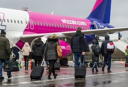 Kauno oro uoste – incidentas: lėktuvas negali išskristi