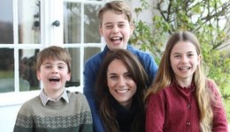 Kate Middleton su vaikais (nuotr. SCANPIX)