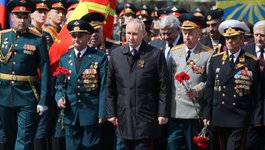 Putinas gegužės 9 (nuotr. SCANPIX)