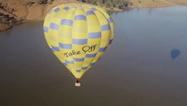 Oro balionas (nuotr. stop kadras)
