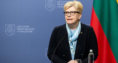 Per du narystės ES dešimtmečius Lietuva tapo sėkmingųjų klubo nare, sako premjerė  (Paulius Peleckis/ BNS nuotr.)