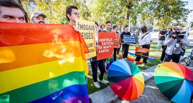 LGBTI teisių planas Lietuvoje (nuotr. Augustas Didžgalvis)  