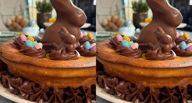 Šokoladinis varškės tortas (tv3.lt koliažas)