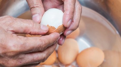 Kiaušinio lupimas  (nuotr. Shutterstock.com)