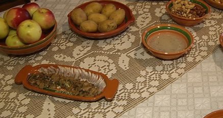Kūčių vakarienė (nuotr. TV3)