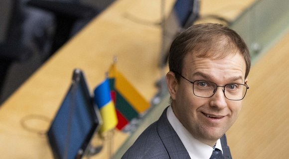 Vytautas Gapšys atvežtas į Seimą apkaltai BNS Foto