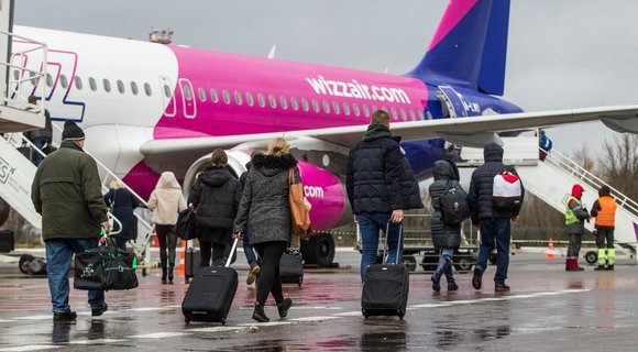 „Wizz Air“ Vygintas Skaraitis/Fotobankas