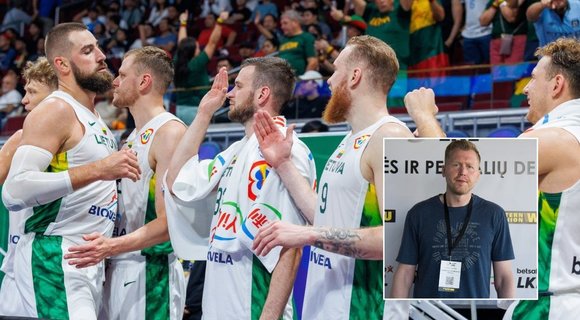 Povilas Čukinas apie rinktinės galimybes prieš JAV: „Nėra komandų, kurių Lietuva negalėtų įveikti“   