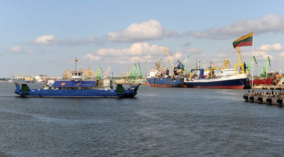 Klaipėdos jūrų uostas  (nuotr. Alfredo Pliadžio)