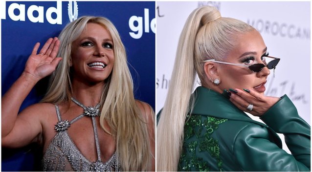 Britney Spears pasisakė apie Christinos Aguileros svorį: „Yra vienas būdas atrodyti gražiai“ (nuotr. SCANPIX) tv3.lt fotomontažas