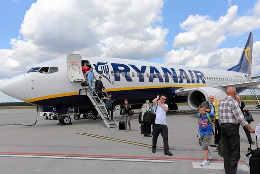 Skrydžių įmonė „Ryanair“ (nuotr. SCANPIX)