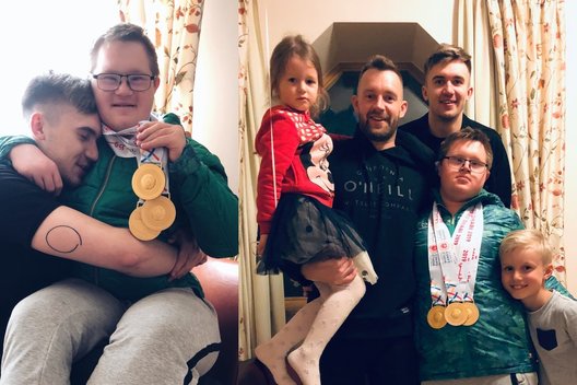Septyniolikmetis Adomas į Lietuvą parsivežė net tris aukso medalius (nuotr. asm. archyvo)