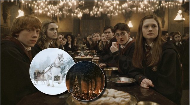 Kalėdinės detalės „Hario Poterio“ filmuose (nuotr. socialinių tinklų)
