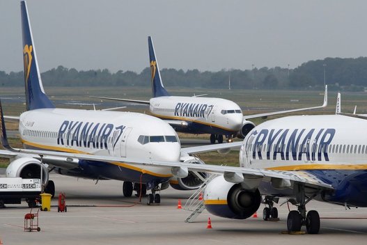 „Ryanair“ lėktuvai (nuotr. SCANPIX)