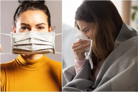 Koronavirusas ir peršalimas  (nuotr. Shutterstock.com)