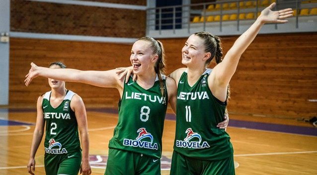 Gerda Raulušaitytė ir Ugnė Sirtautaitė (nuotr. FIBA)