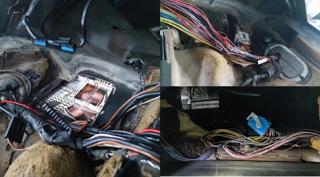 Iš Baltarusijos įvažiavusiuose lengvuosiuose automobiliuose – slėptuvės su kontrabandiniais rūkalais (nuotr. Muitinės)  