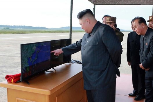 „Kim Jong-unas atrodo psichologiškai pasirengęs konfliktui“ (nuotr. SCANPIX)