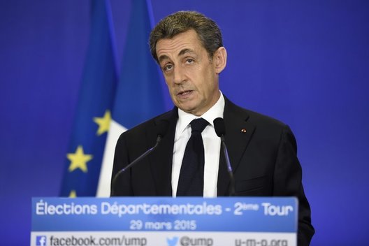 Triuškinanti Nicolas Sarkozy pergalė Prancūzijoje (nuotr. SCANPIX)