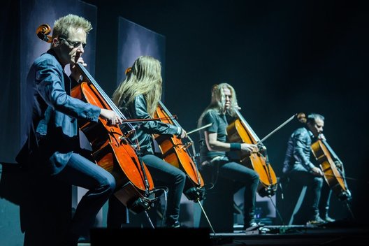 Suomių metalo titanų „Apocalyptica“ koncertas (nuotr. Eimanto Genio)