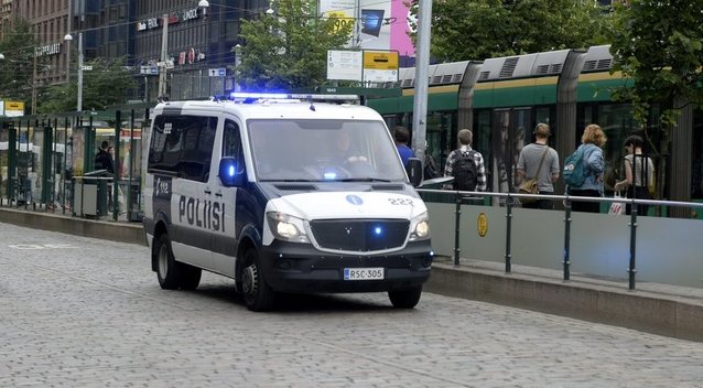 Suomijos policija (nuotr. SCANPIX)