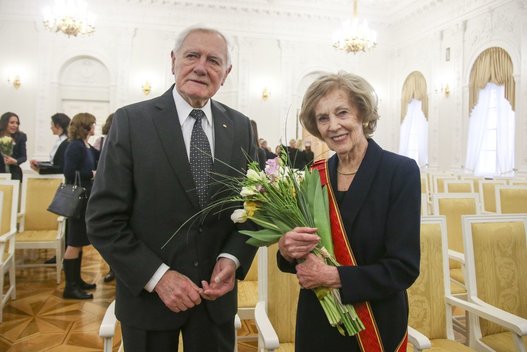 Valdas ir Alma Adamkai (Fotodiena nuotr.)  