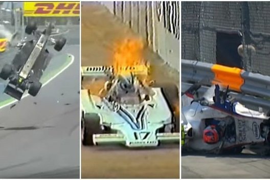 15 šiurpiausių avarijų ir incidentų „Formulės 1“ istorijoje (N-18) | Youtube.com nuotr.  