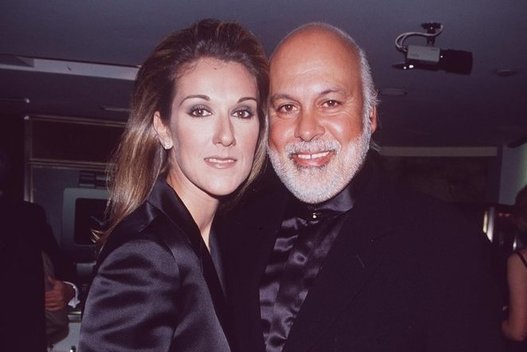 Celine Dion ir Rene Angelilis (nuotr. Vida Press)