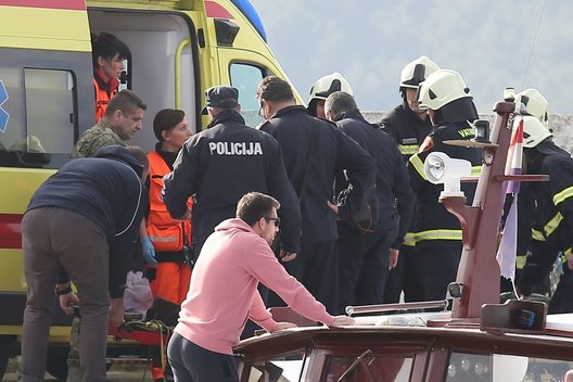 Kroatijoje sudužo sraigtasparnis (nuotr. Scanpix)  