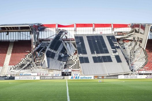 Stadiono griūtis Nyderlanduose (nuotr. SCANPIX)