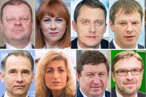 P. Blavatskyy tyrime naudotos 2017-ųjų Vyriausybės narių nuotraukos (nuotr. Gamintojo)