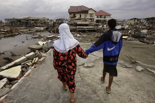 Sumatra po žemės drebėjimo (nuotr. Vida Press)