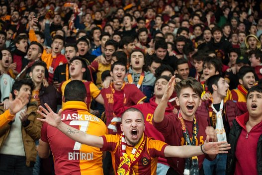 „Galatasaray“ fanai (nuotr. Fotodiena/Žygimanto Gedvilos)