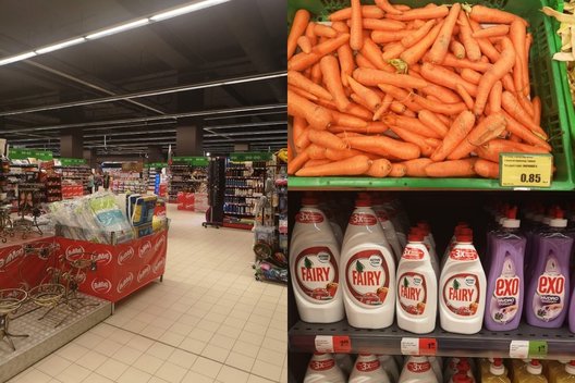Maisto produktų kainos Varnoje (nuotr. tv3.lt)