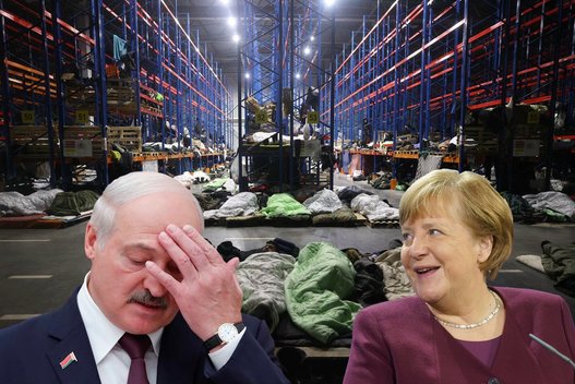 Pokalbiai su Merkel: desperatiškas Lukašenkos bandymas aktyvuoti „Trojos arklį“ (nuotr. SCANPIX) tv3.lt fotomontažas