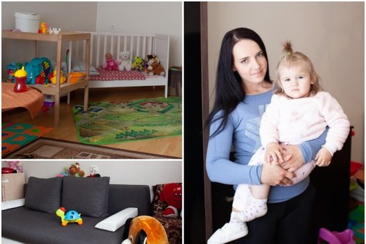 Vieniša mama iš Vilniaus parodė savo namus: nori viską keisti  (nuotr. TV3)