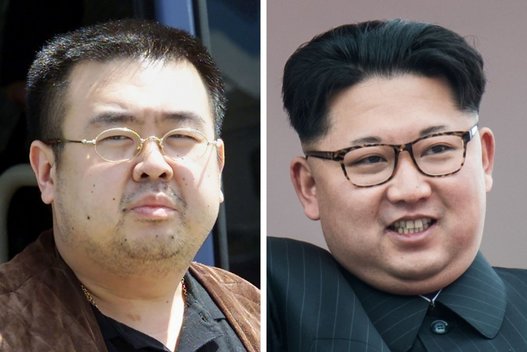 Kim Jong Namas ir Kim Jong Unas (nuotr. SCANPIX)