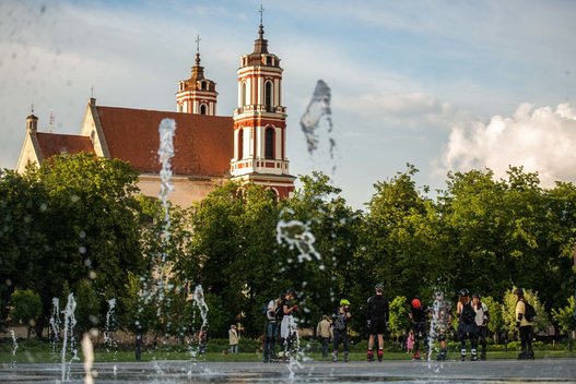 Vasara Vilniuje (nuotr. Fotodiena/Justinas Auškelis)  