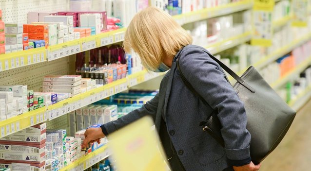 Įspėja dėl 1 populiarios prekės vaistinėse: būkite atsargūs (nuotr. Fotodiena.lt)
