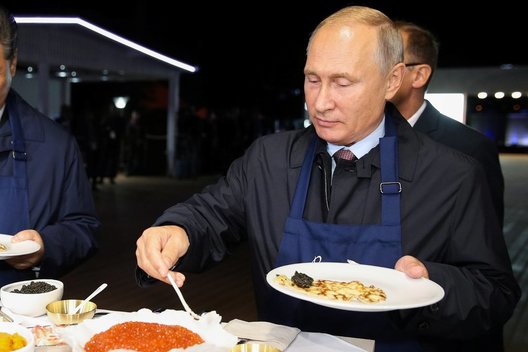 Putinas valgo (nuotr. SCANPIX)