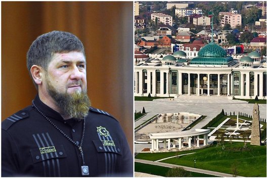 Atskleidė tiesą apie Kadyrovo turtus: kiekvienai žmonai – po rūmus (tv3.lt fotomontažas)